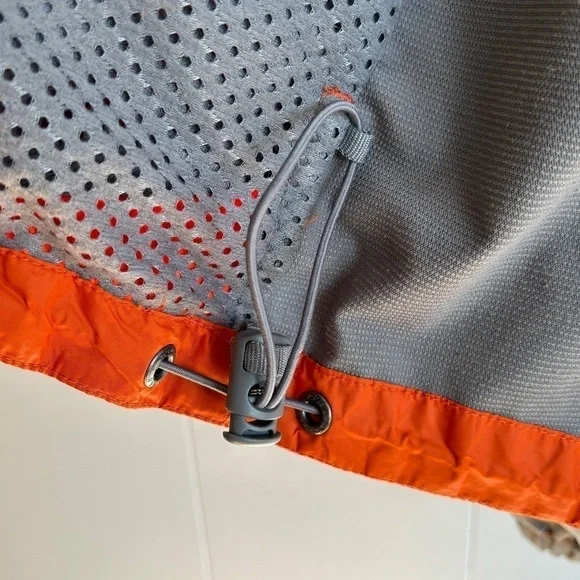 Eddie Bauer orange lightweight windbreaker size M - Picture 10 of 15